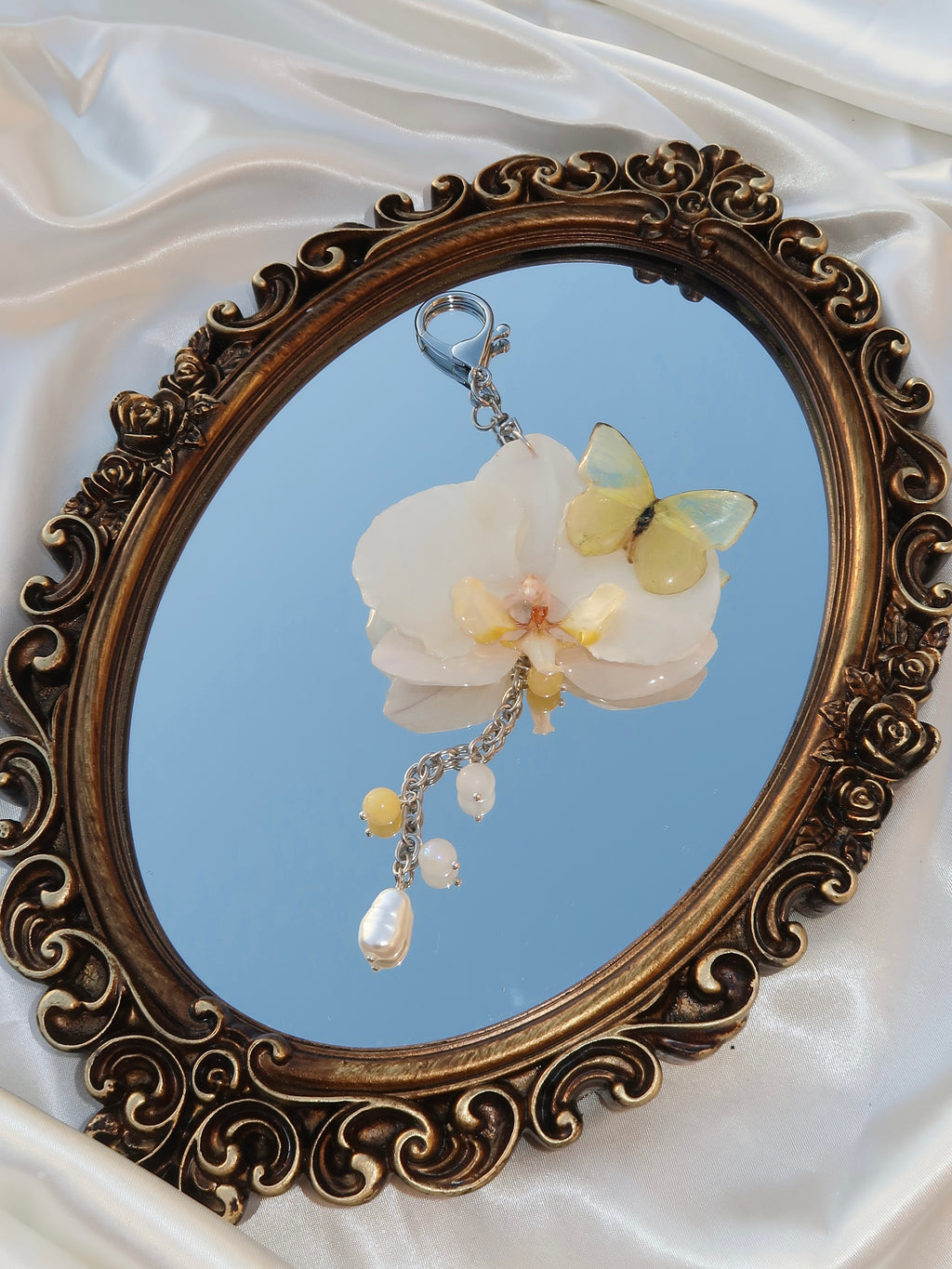 Butterfly Orchid Bloom Charm