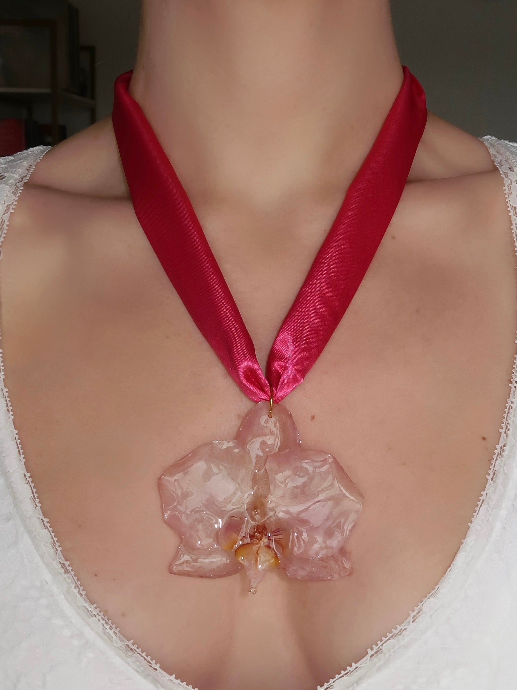VersaBloom Orchid Necklace