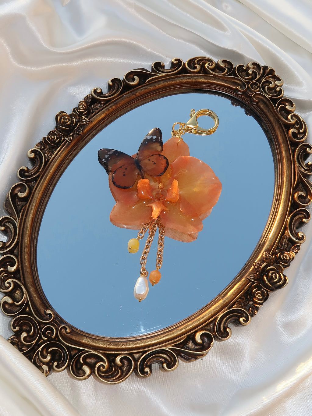 Butterfly Orchid Bloom Charm