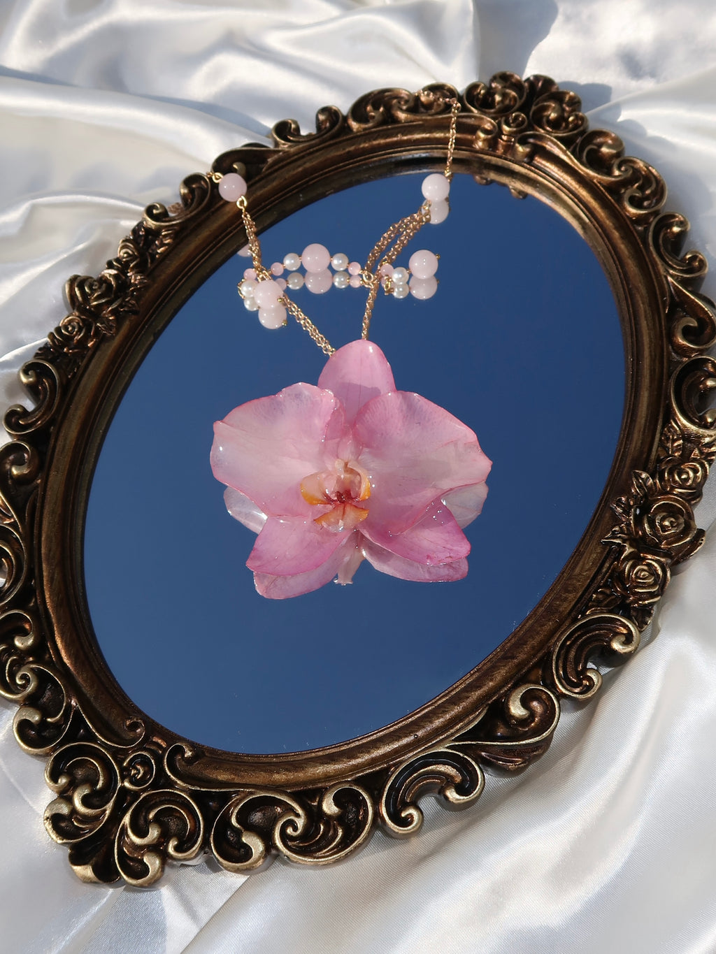 Blush Orchid Necklace