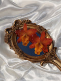 Sunset Garden Orchid Earrings