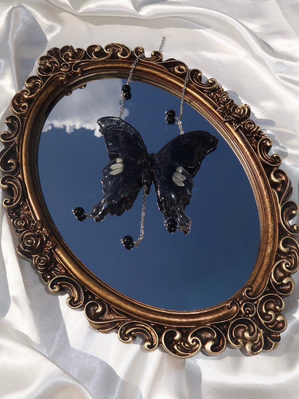 Midnight Butterfly Necklace