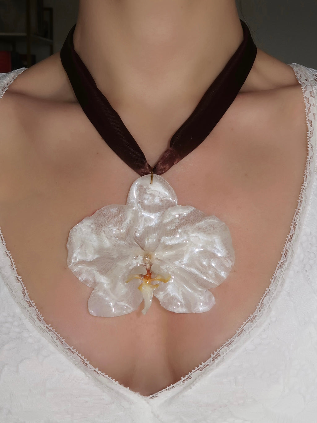 VersaBloom Orchid Necklace