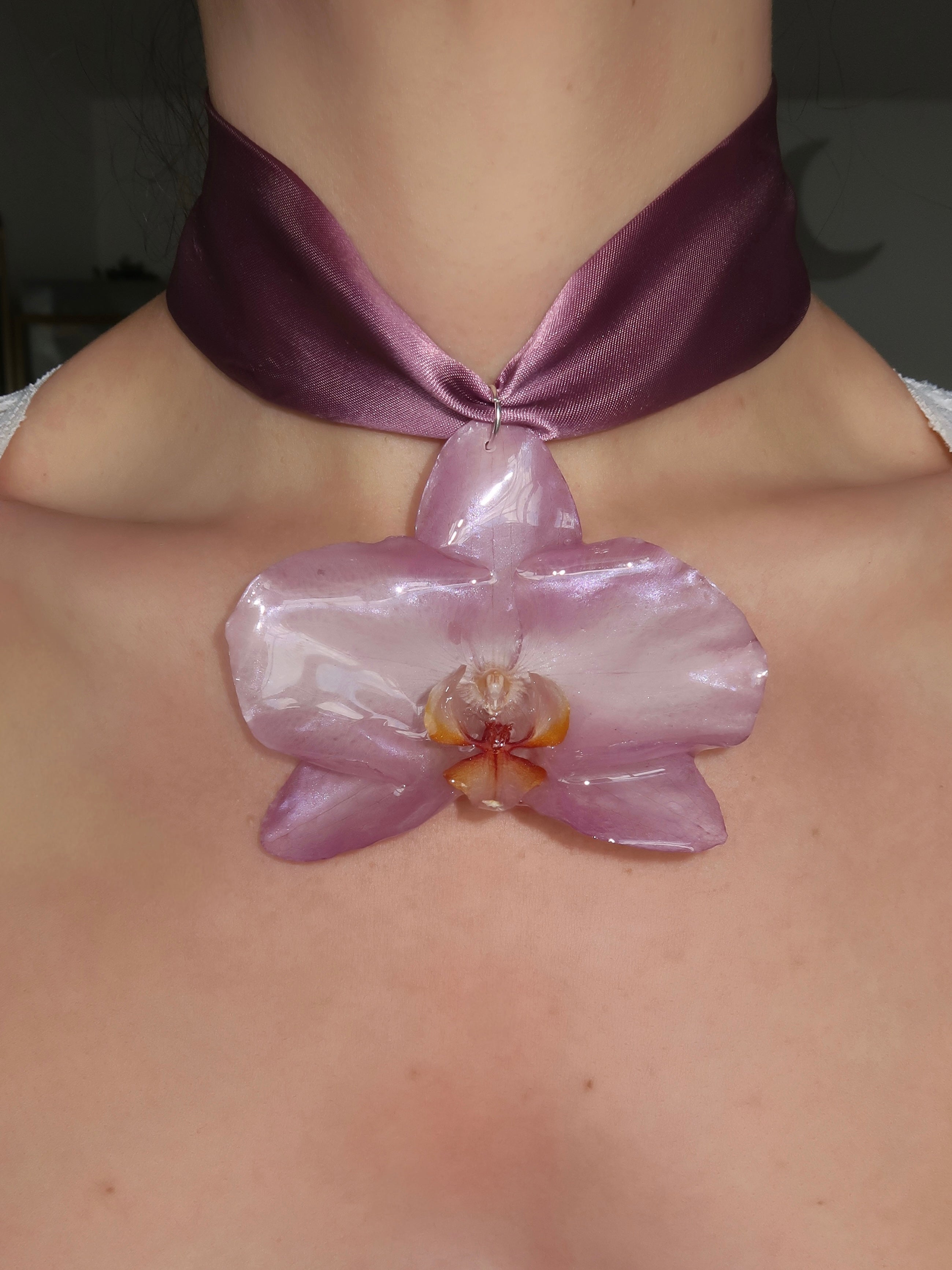 VersaBloom Orchid Necklace