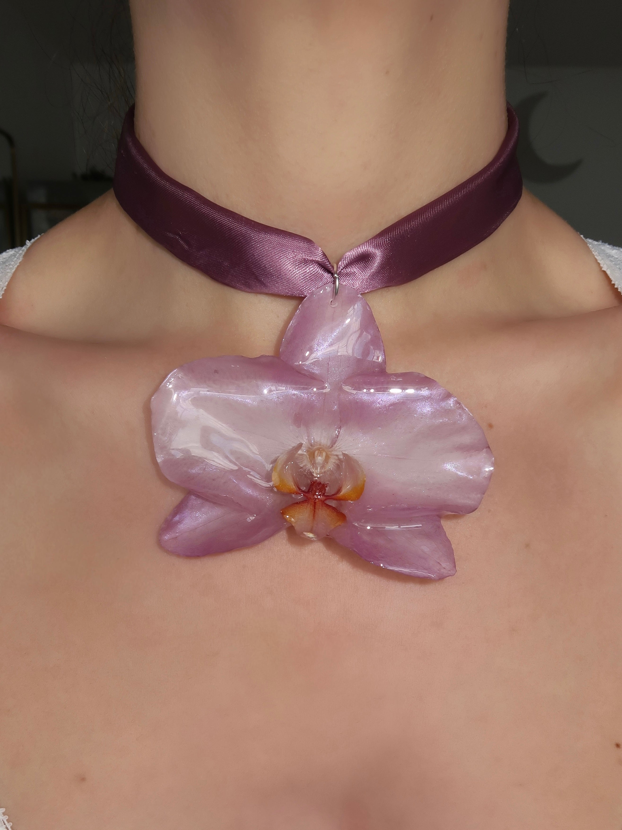 VersaBloom Orchid Necklace