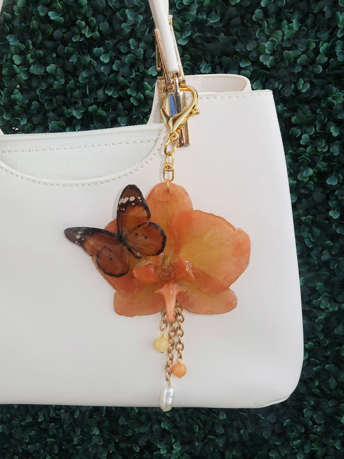Butterfly Orchid Bloom Charm