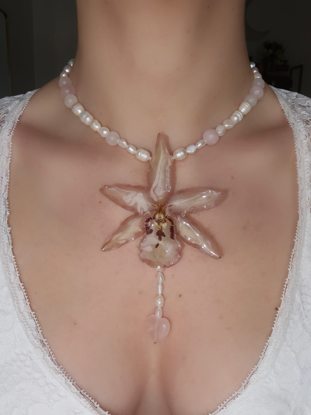First Love Orchid Necklace