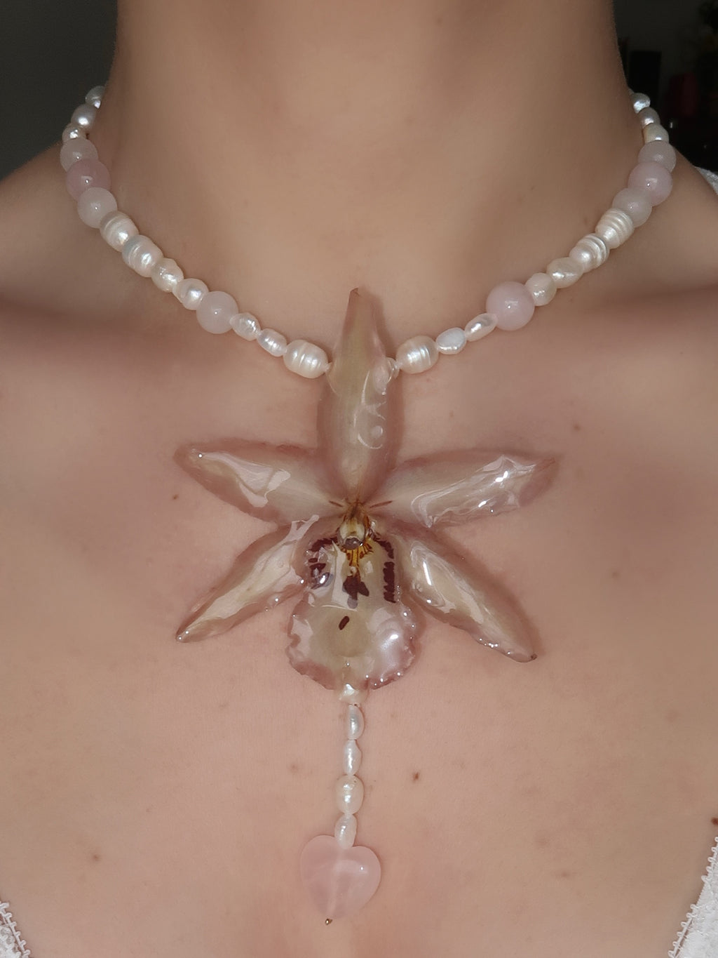 First Love Orchid Necklace