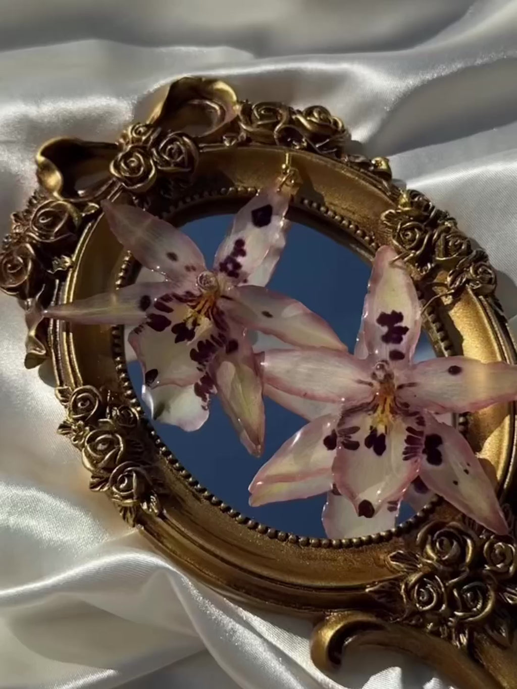 Starlight Orchid Earrings