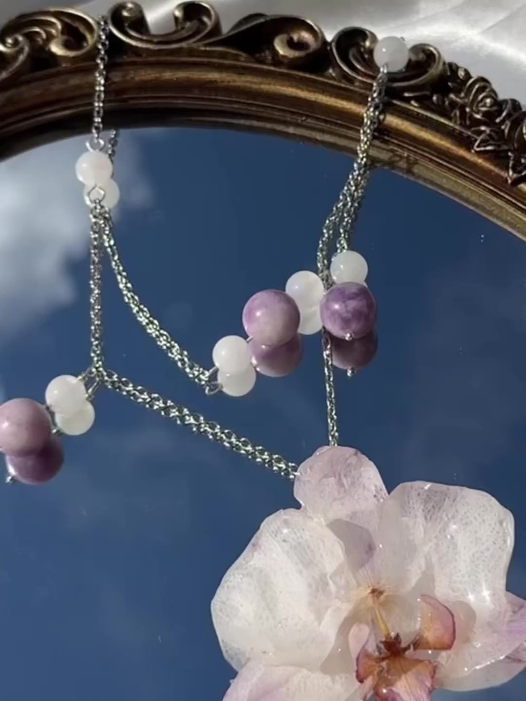 Celestial Orchid Necklace