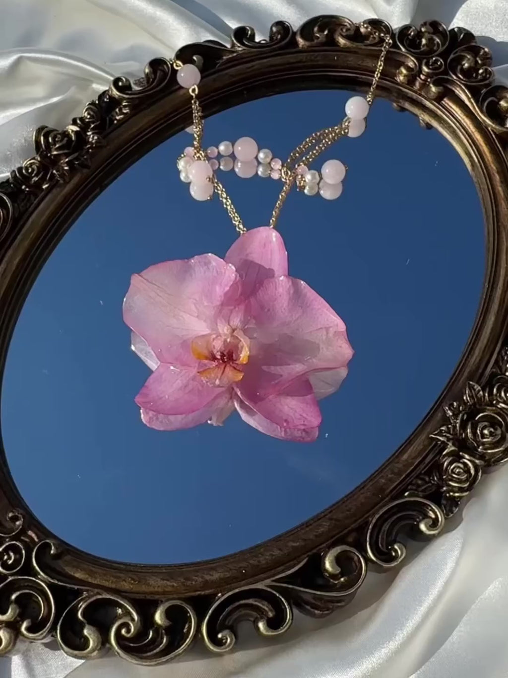 Blush Orchid Necklace