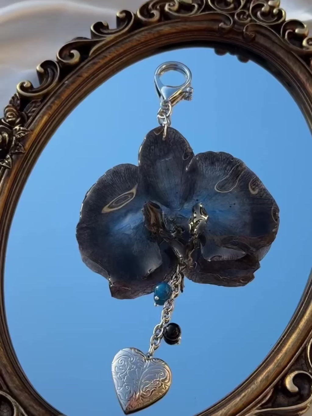 Orchid Bloom Charm