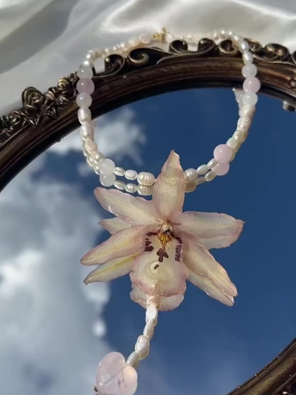 First Love Orchid Necklace