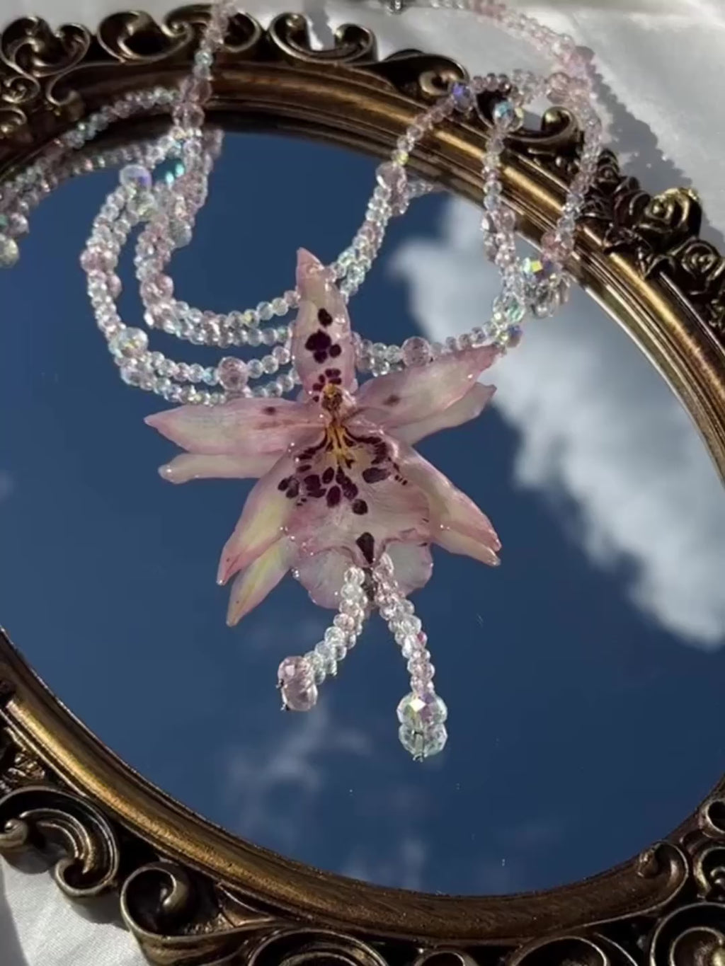 Starlight Orchid Necklace
