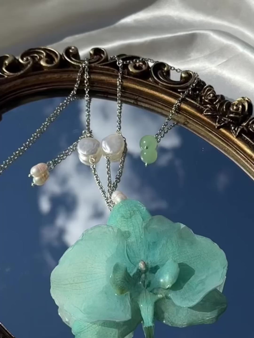 Sea Orchid Necklace