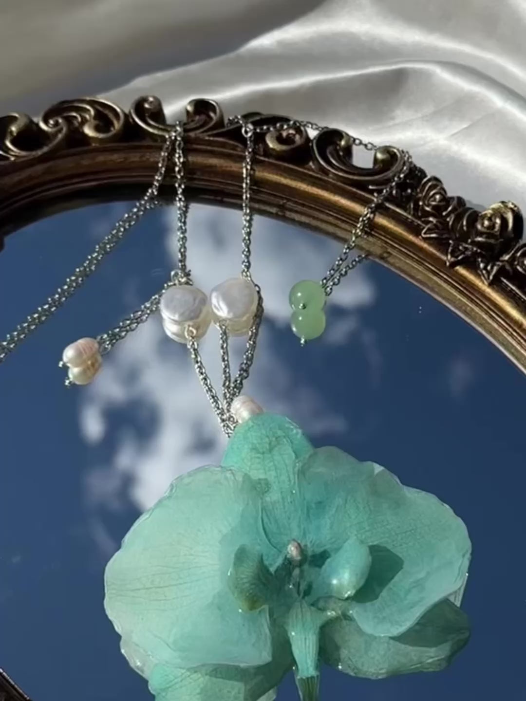 Sea Orchid Necklace